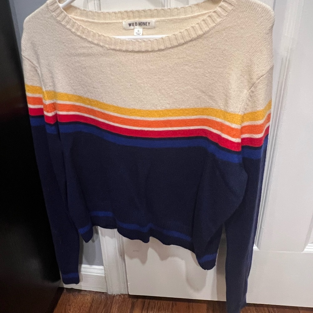 Wild Honey Multi Color Sweater
